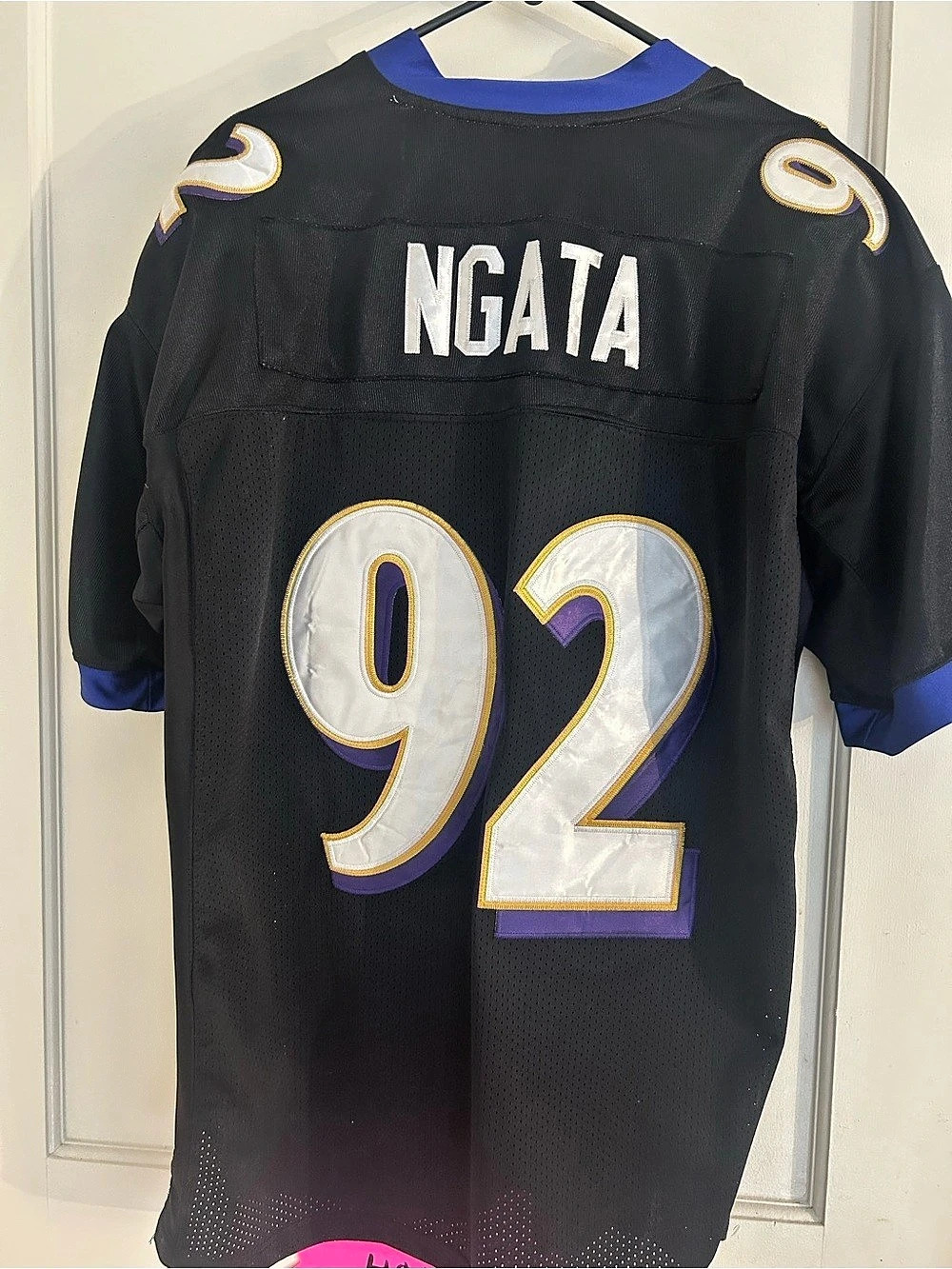 Reebok Baltimore Ravens Haloti Ngata #92 Reebok On-Field Jersey Football Jersey